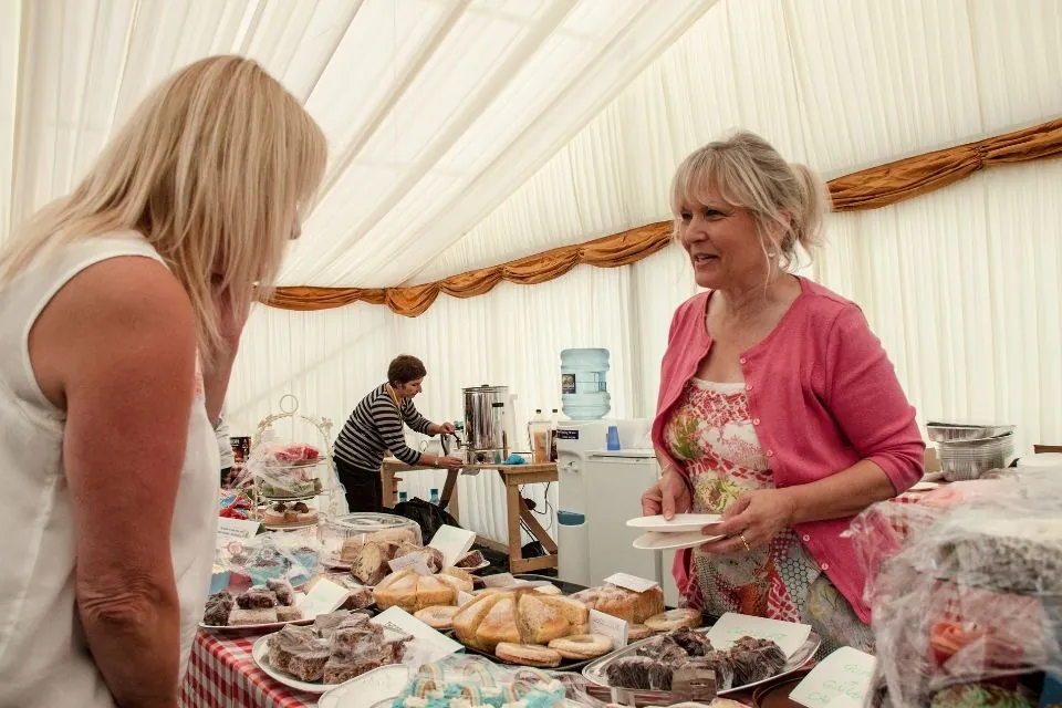 Cake sales in support of Rainbows Hospice for Children and Young People