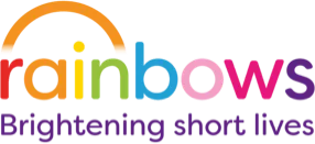 Rainbows Logo. Brightening short lives